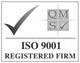 9001 certification 9001 Black White